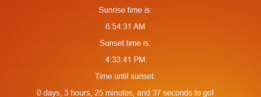 Stock market tracker screenshot